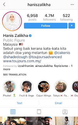 Hanis Zalikha IG