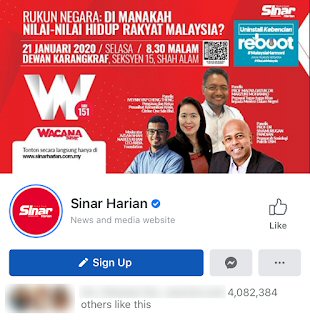 Sinar Harian FB Page
