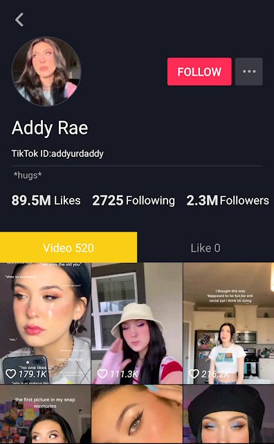 Addy Rae @ TikTok