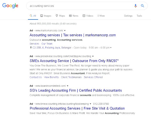 Google Search Engine Ads