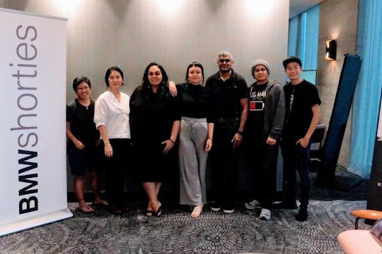 The BMW Shorties judging panel