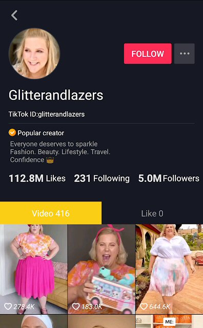 Glitterandlazers @ TikTok