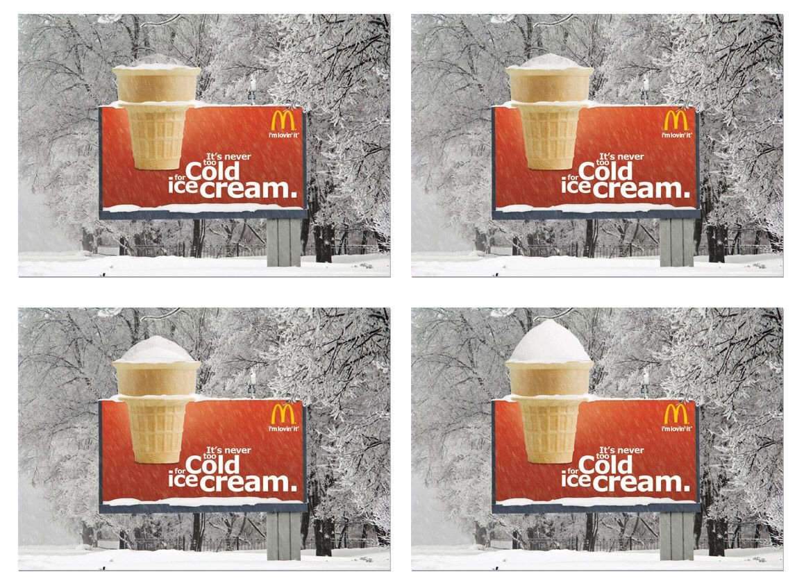 McDonald's billboard