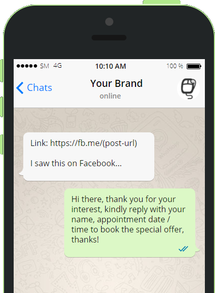 WhatsApp Marketing Objective: Close Leads