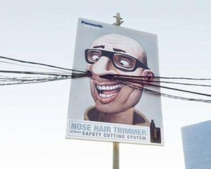 Panasonic: Nose hair trimmer