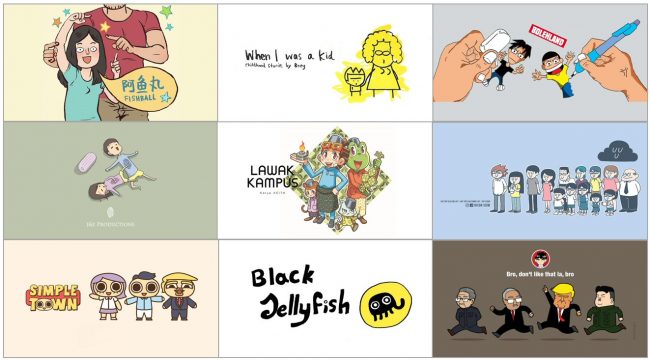 Popular comic artists in Malaysia