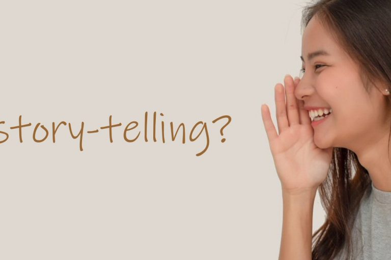 Story-telling video commercial