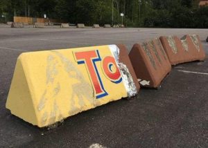 Toblerone: Road safety