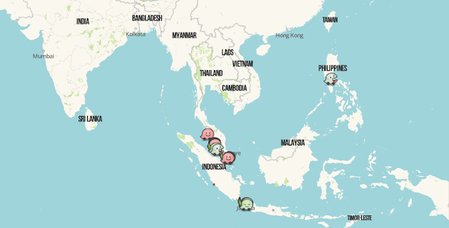Waze Live Map in Southeast Asia