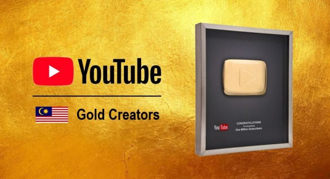 YouTube Gold Creators in Malaysia