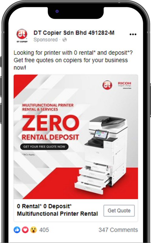 B2B Facebook Ads Example