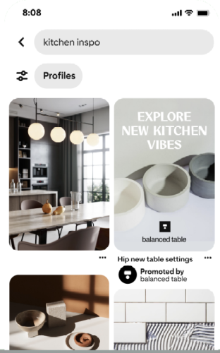 Pinterest Placement - Search