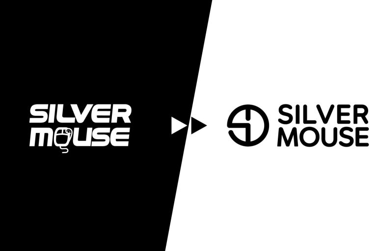 Silver Mouse from old to new logo