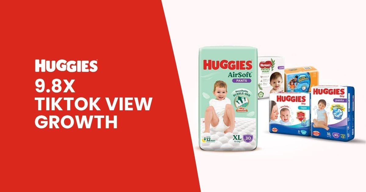 Huggies Malaysia: 9.8x YoY TikTok Growth & Content Strategy