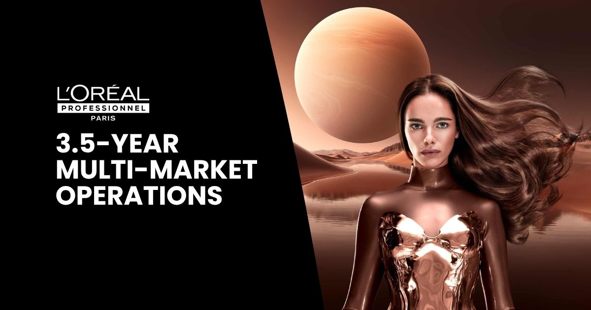 L'Oréal Professionnel: Dual-Market Social Media Operations