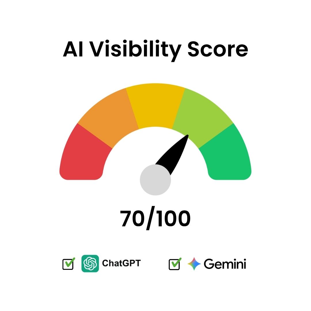AI Visibility Score by Silver Mouse